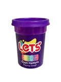 Lets Oyun Hamuru 110Gr Neon Mor - 4 adet