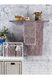 Annem Livya Hediye ve Çeyizlik Trend Cotton 2'li El,Banyo Havlu Set(50X90 1ADET,70X140 1ADET)Kutulu