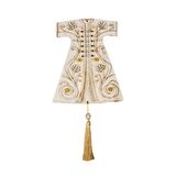Gordion Kaftan Nazarlık Krem Altın 21 cm