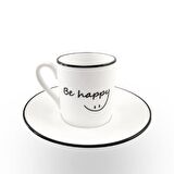 Decorium 2 Kişilik Kahve Takımı Be Happy