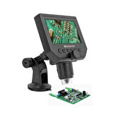 Powermaster PM-18798 4.3 İnç Lcd Kendinden Ekranlı 3.6 MP Taşınabilir HD Dijital Mikroskop Hassas İş Tamirci Mikroskop