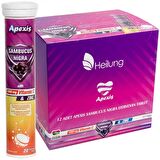 Apexis Sambucus Nigra Vitamin C & Zinc 1000 mg 20 Efervesan Tablet
