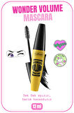 Callista Wonder Volume Mascara Hacim ve Kıvırma Etkili Maskara Siyah