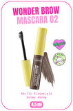 Callista Wonder Brow Eyebrow Mascara Kaş Maskarası 02 Kahve