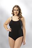 Kadın Beyaz İp Askılı Çıtçıtlı Body 6001
