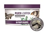 Reeflowers Pleco-Catfish Çöpçü Vatoz Kedi Balık Yemi Hap Form 15mm 250ml 130gr
