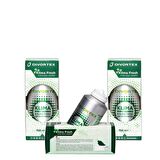 Divortex Klima Fresh - Klima Bombası - Yeşil Elma 3 x 150 ml