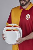 Neva N3472 Galatasaray Lisanslı Arma Logo 2'li Servis Tabağı