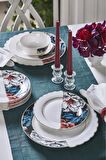 Neva N3508 Fion Hibrit 24 Parça 6 Kişilik Yemek Takımı