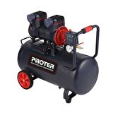 Proter 50 Lt 2 Hp Yüksek Hızlı Sessiz Yağsız Hava Kompresörü