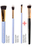 3' Lü Günlük Makyaj Fırça Seti NASBRUSHSET91R + Oval Yapılı Kapatıcı Fırçası NASBRUSH 136