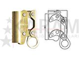 Karam KK03 İp Halat Tutucu 15kN 12-16mm EN 353 