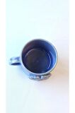 Papatyalı El Yapımı Seramik Kupa Mug (KULPLU)
