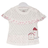 Bibaby Naturel Şortlu Bebek Takımı - 2 li - Ekru