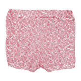 Bibaby Pink Flowers Şortlu Jakarlı Bebek Takımı - 2 li - Pembe