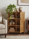 panali bambu çekmeceli̇ dolap 88 x 66 x 33 cm