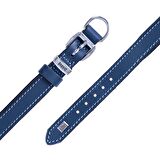 Doggie Konfor Deri Sade Boyun Tasması Royalblue 2x35 40 Cm 