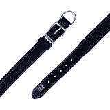 Doggie Deri Kemik Desenli Boyun Tasması M 3x42-50cm Siyah