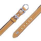 Doggie Deri Pati Desenli Boyun Tasması M 2x35-40cm Camel
