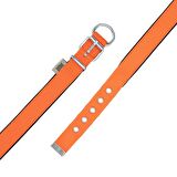 Doggie Comfort Yumuşak Dokuma Köpek Boyun Tasması M 2.5x37-45cm Turuncu