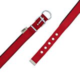 Doggie Comfort Yumuşak Dokuma Köpek Boyun Tasması L 2.5x42-50cm Kırmızı