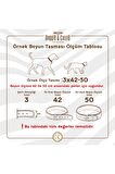 Doggie Comfort Metal Kemik Işlemeli Köpek Boyun Tasması M 3x42-50cm Kırmızı