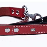 Doggie Konfor Klasik Deri Gezdirme Kırmızı 3x100 Cm 