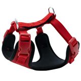 Doggie Havalı Köpek Göğüs Tasması 30x35 cm Kırmızı