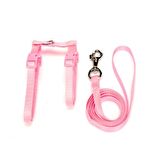 Doggie Kedi Göğüs Tasması 22/36 cm Pembe