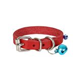 Nazar Boncuklu Kedi Ve Küçük Irk Köpek Tasması 1x14-18 cm Kırmızı Xsmall