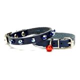 Nazar Boncuklu Kedi Ve Köpek Tasması 1x14-18 cm Mavi Xsmall
