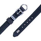 Doggie Yağlı Gerçek Deriden El Yapımı Köpek Boyun Tasması 2x35-40cm Yağ Yeşili