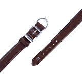 Doggie Deri Kemik Desenli Boyun Tasması S 4x47-55cm Kahverengi