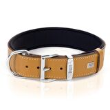 Doggie Deri Kemik Desenli Boyun Tasması S 4x47-55cm Camel