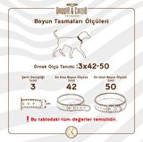 Cattie Ayarlanabilir Elastik Kedi Boyun Tasması 1 cm x 30 cm Kırmızı