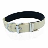 Doggie Comfort Yumuşak Dokuma Köpek Boyun Tasması M 3x42-50cm Haki