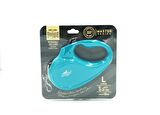 Doggie Otomatik Uzatma Tasması Master Seri Turkuaz XS 12 Kg 3 Mt
