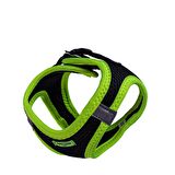 Doggie Havalı Dokuma Neon Serisi Küçük Irk Göğüs Tasması Sarı 2XS-26-30Cm