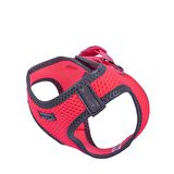 Doggie Havalı Dokuma Reflektör Serisi Küçük Irk Göğüs Tasması Pembe 2XS-26-30Cm