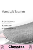 Isı Veren Titreşimli Taşınabilir Sıcak Tutan Regl Ağrıları Dijital Özel Gün Adet Bel Masaj Kemeri