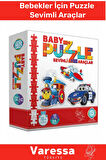 Premium Eğitici Seri 18 Ay Üstü Zeka Geliştirici  El Göz Koordinasyonu Baby Puzzle Sevimli Araçlar