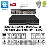 EZCOOL EZ-8516AHD 16KANAL 2SES 5MP 1HDD XMEYE XVR