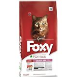 Foxy 30/12 Colour Mix Renkli Taneli Kedi Maması 15 Kg