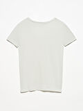 V Yaka Basic T-shirt