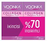 Voonka Collagen Hyaluronic Acid 32 Tablet *2 ADET