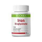 Voonka İron Bisglycinate Demir Bisglisinat 92 Tablet