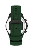 Ferro FM11379DWT-ZF2 Quartz Silikon Yeşil Siyah Kadran 46 mm Erkek kol Saati