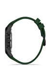 Ferro FM11379DWT-ZF2 Quartz Silikon Yeşil Siyah Kadran 46 mm Erkek kol Saati