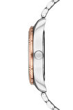 Ferro F11130A-E4 Quartz Çelik Rose/Gri Gri Kadran 41 mm Erkek Kol Saati