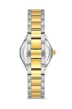 Sarı ve Gümüş Çelik Kordon Kadın Kol Saati FL43018A-D6